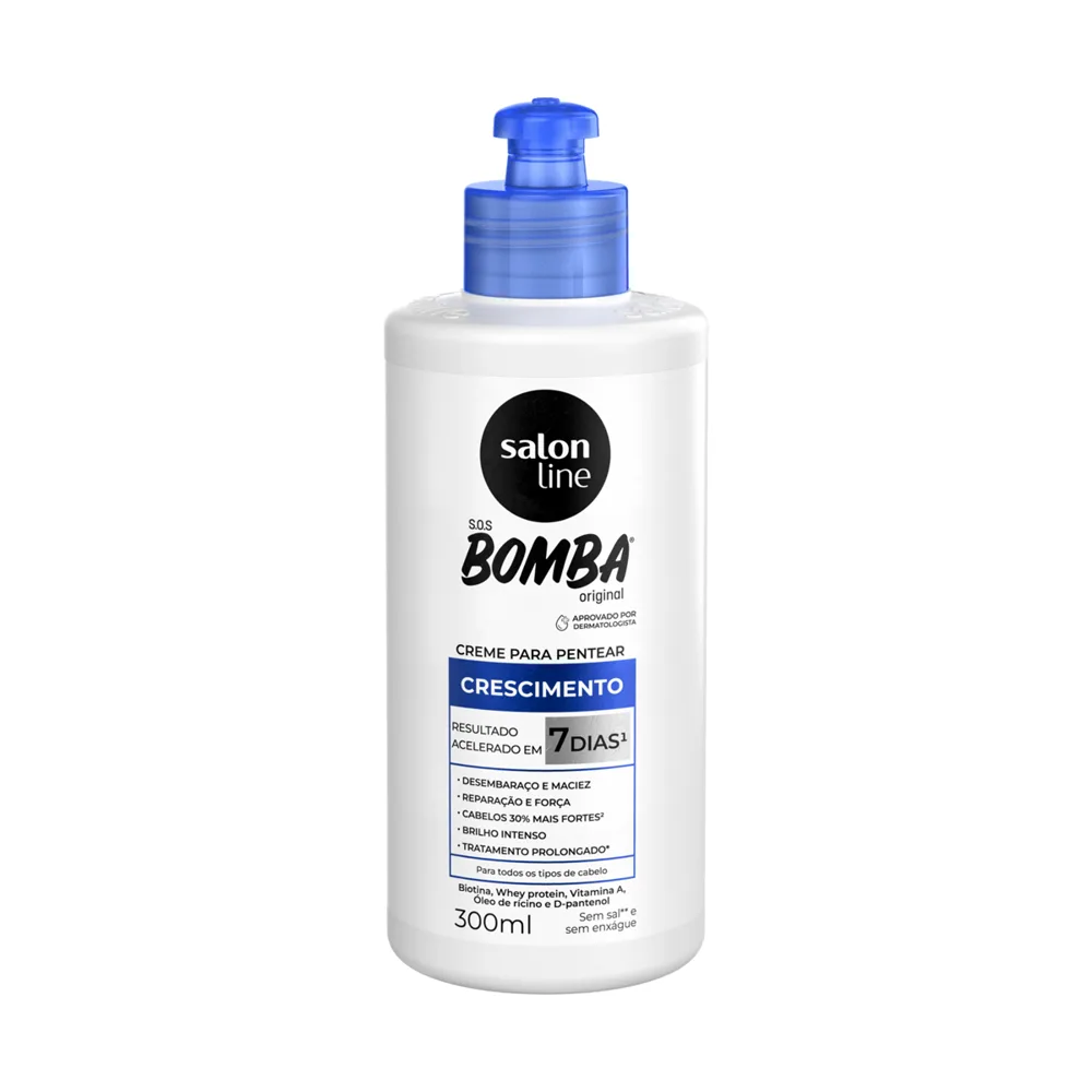 Creme de Pentear Salon Line SOS Bomba Original 300ml