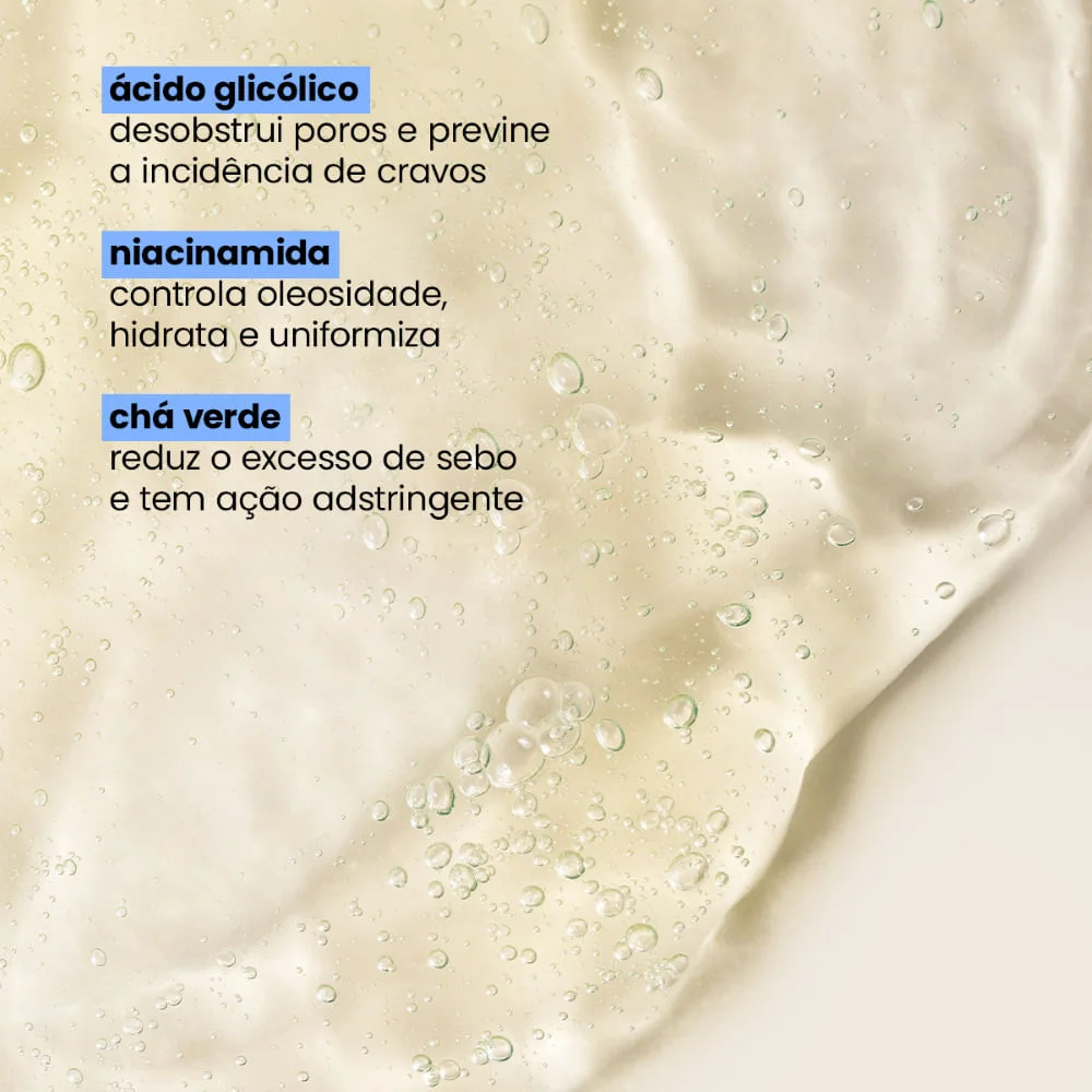 Limpador Facial Sallve Antioleosidade Ácido Glicólico 300ml