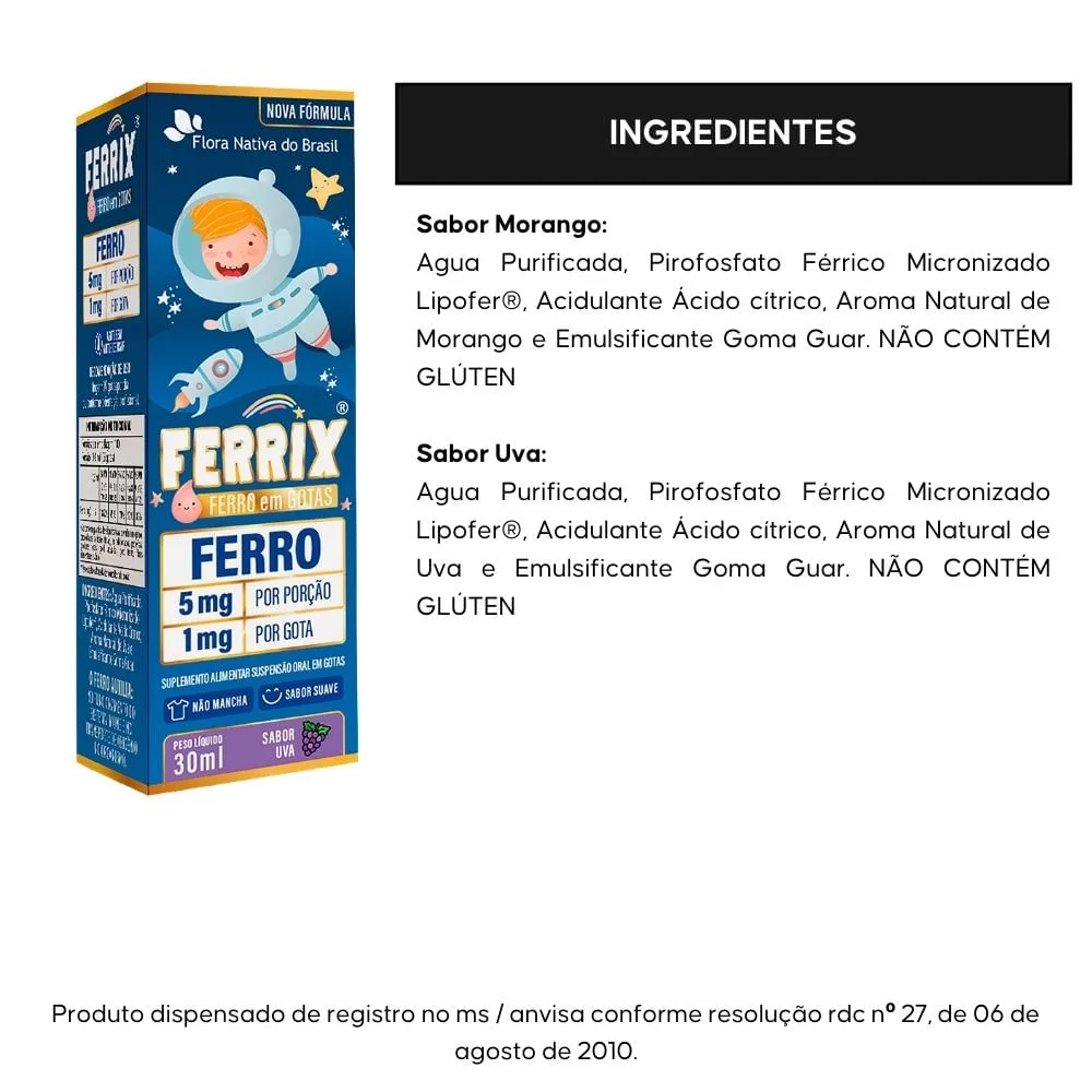 ADE-Trix + Ferrix UVA - Flora Nativa