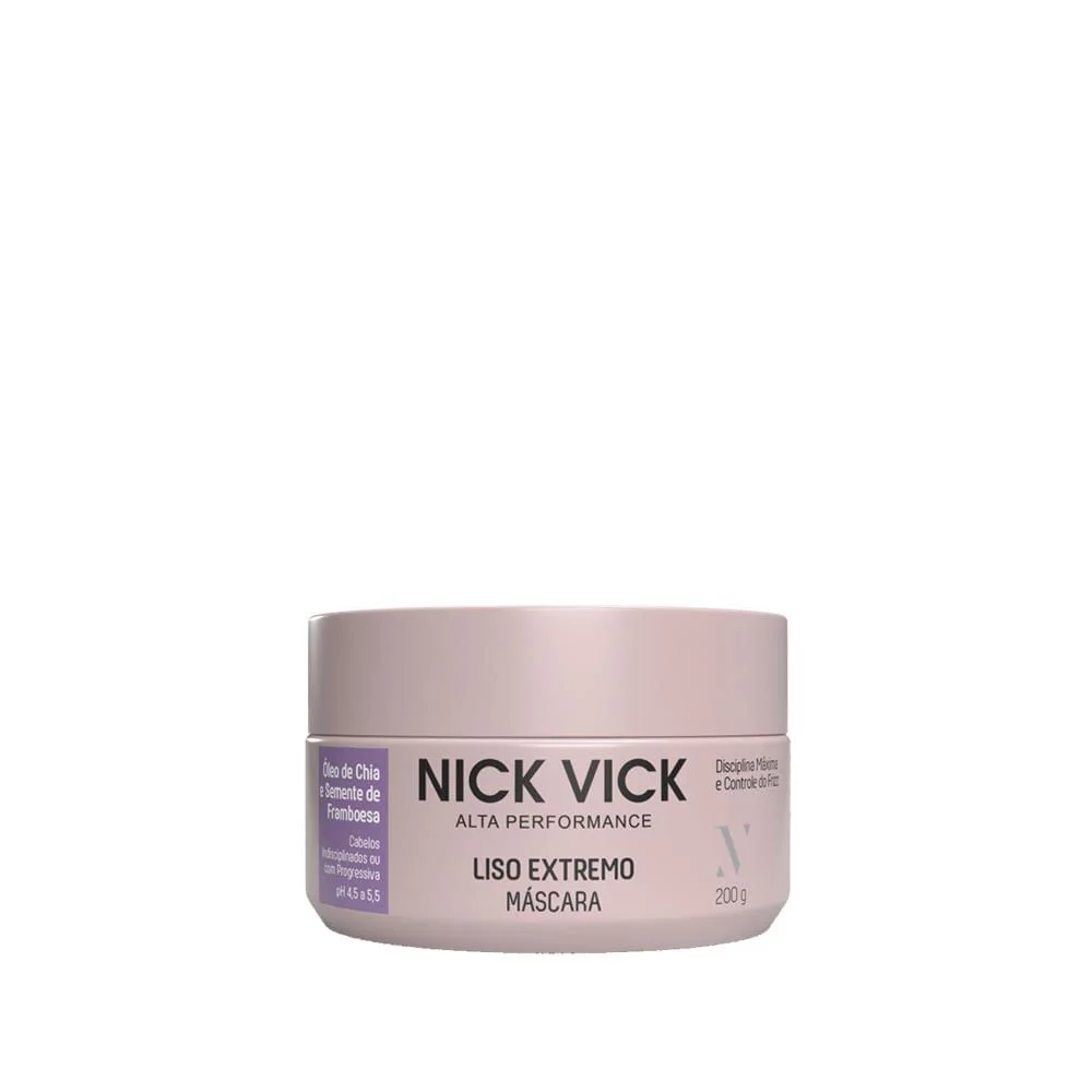 Nick Vick Alta Performance - Máscara Liso Extremo 200g