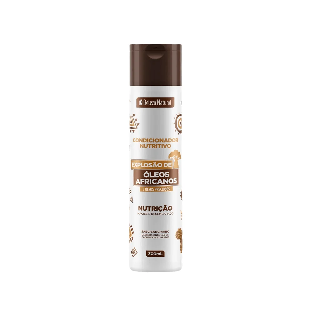 Condicionador Beleza Natural Explosão de Óleos Africanos 300ml