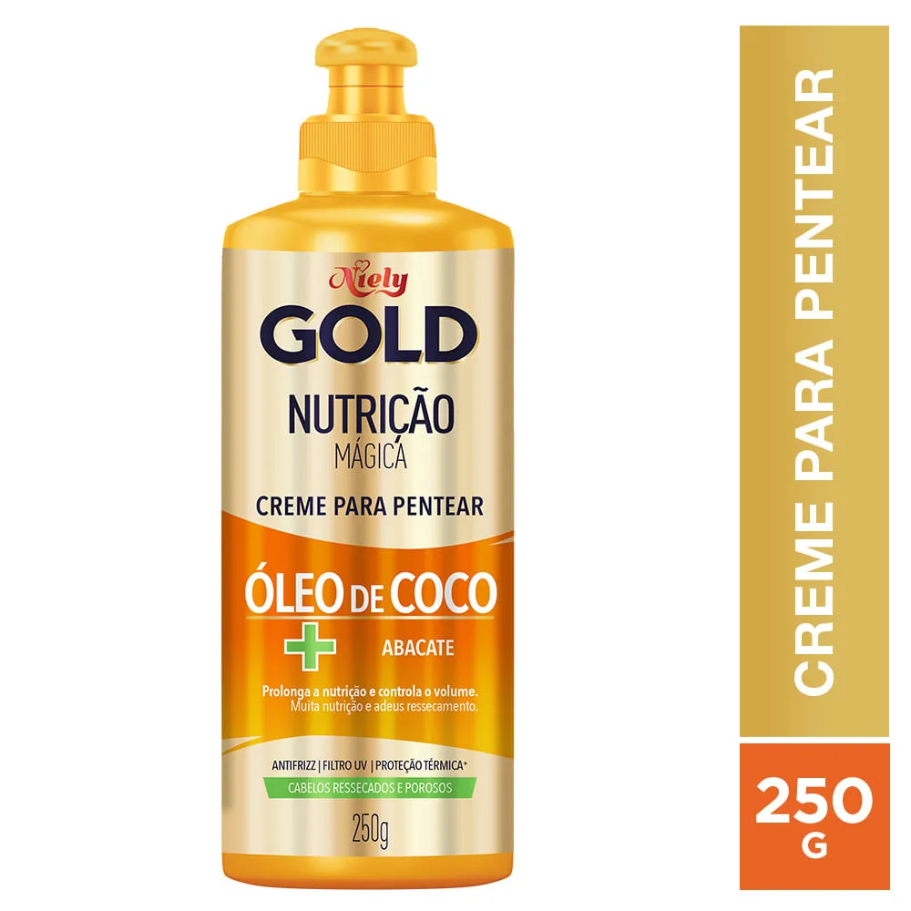 Creme de Pentear Niely Gold Nutrição Poderosa 250g