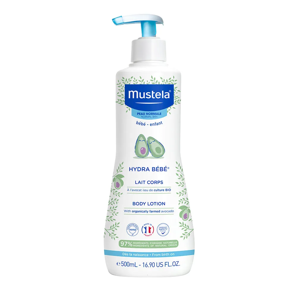 Loção Hidratante Mustela Hydra Bébé Bebê Pele Normal 500ml