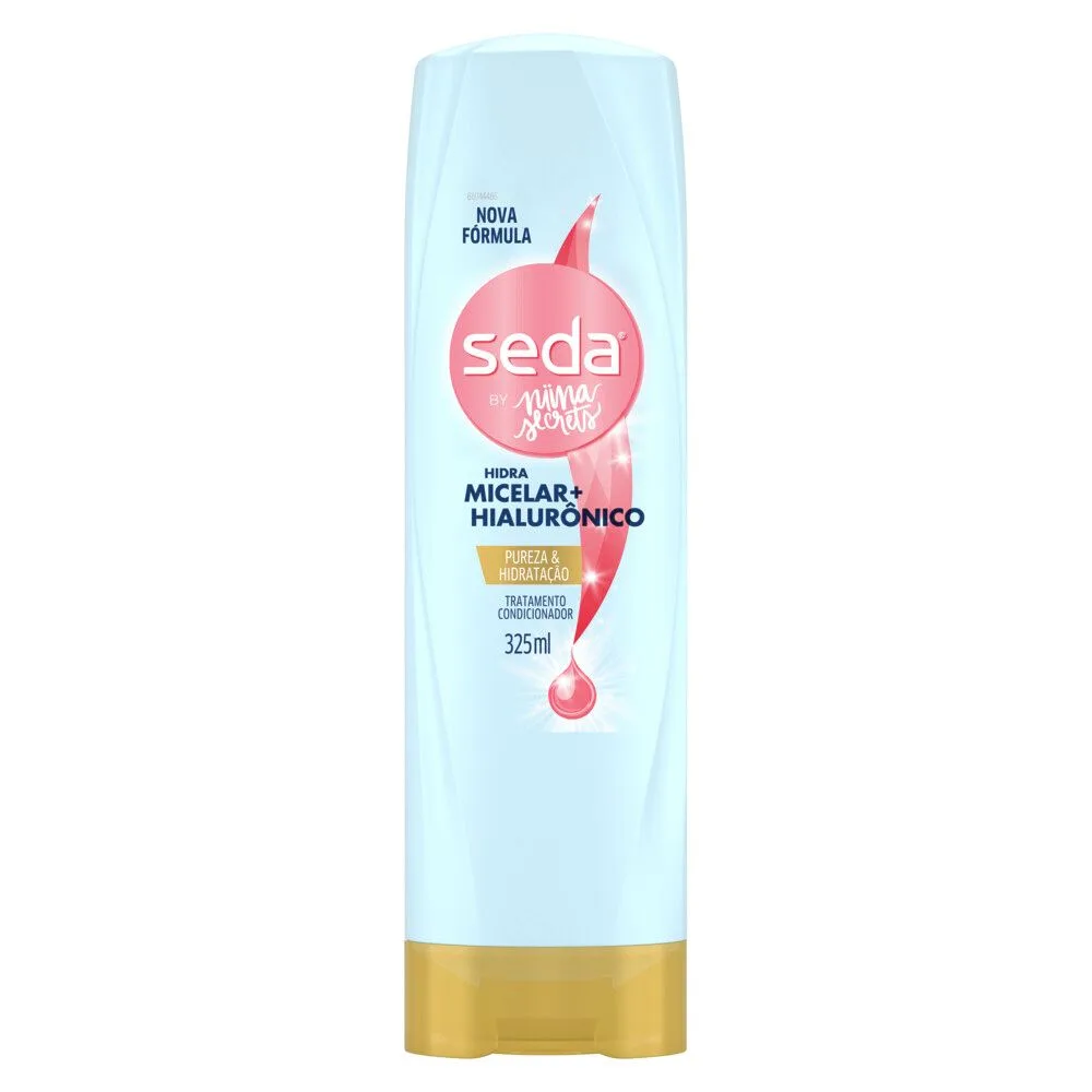 Condicionador Seda by Niina Secrets Hidra Micelar + Hialurônico 325ml