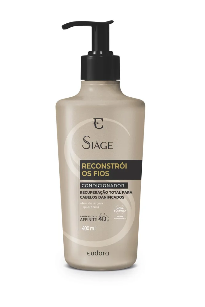 Condicionador Eudora Siàge Reconstrói os Fios 400ml