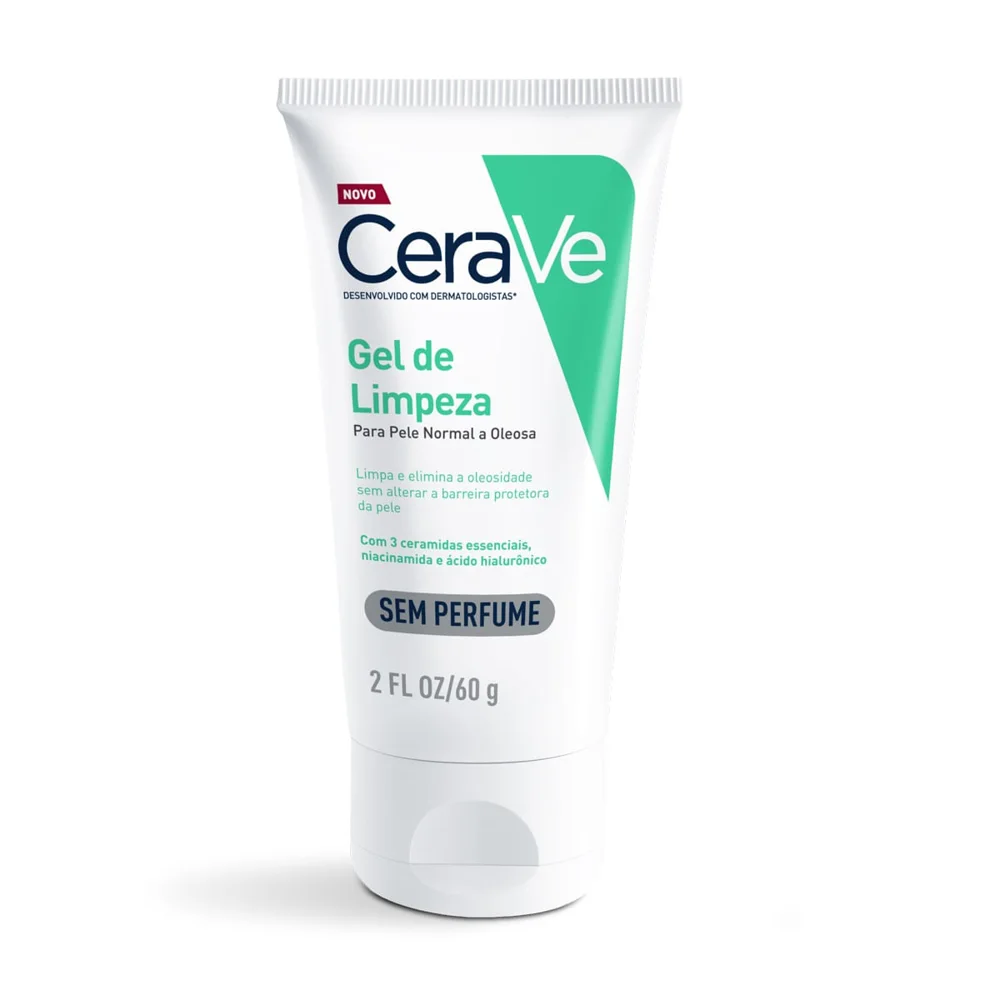 Gel de Limpeza Facial CeraVe Pele Normal a Oleosa 60g