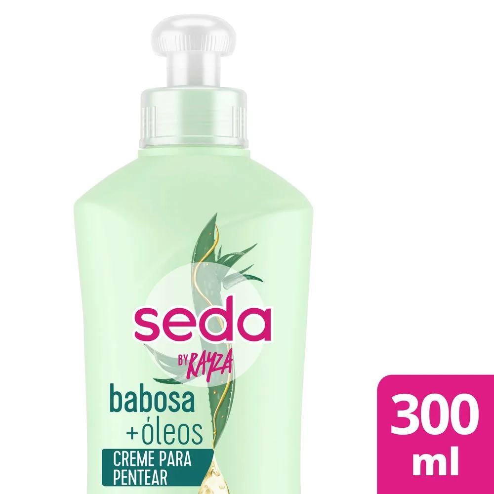 Creme de Pentear Seda By Rayza Babosa + Óleos 300ml
