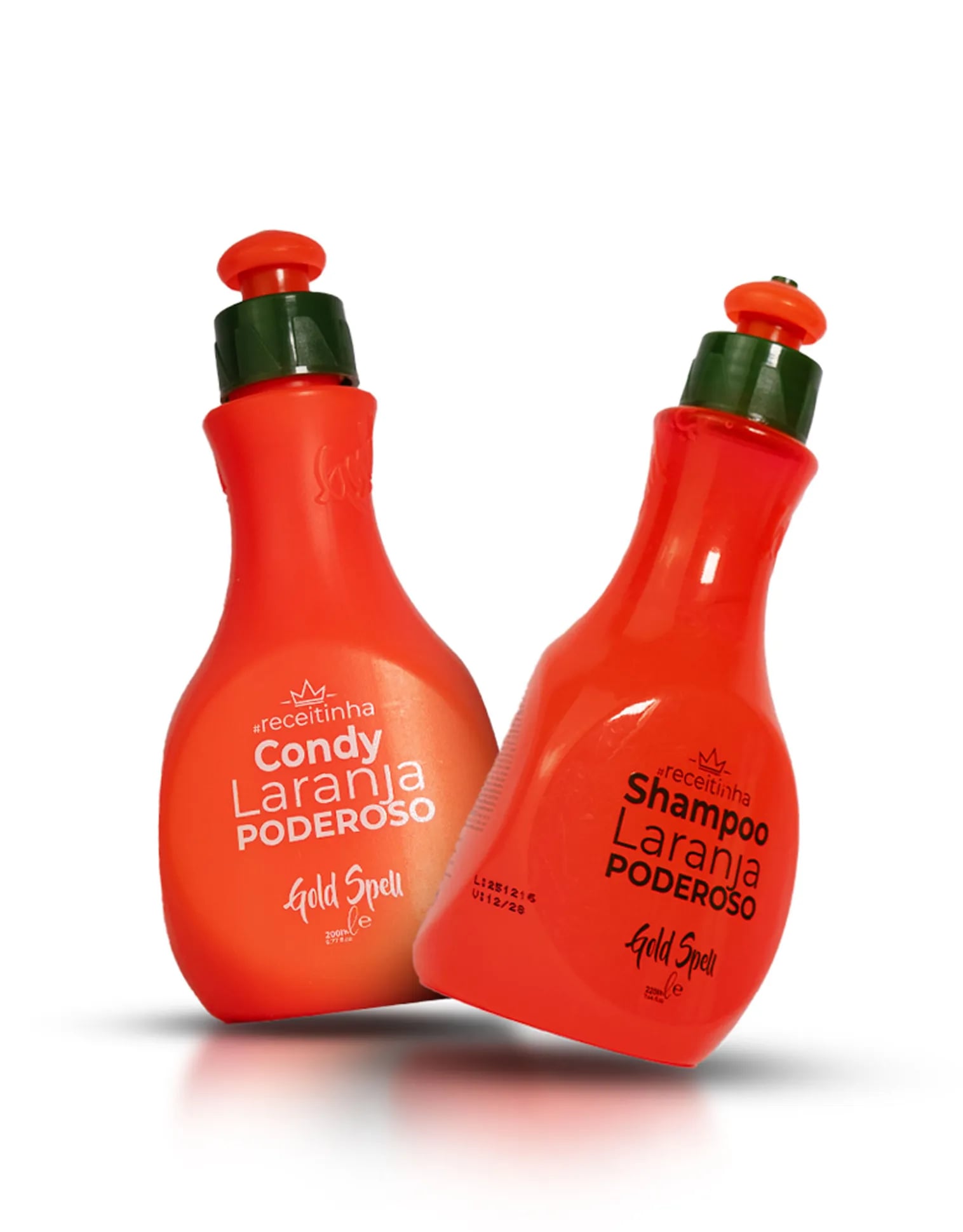 Shampoo e Condy Laranja Poderoso