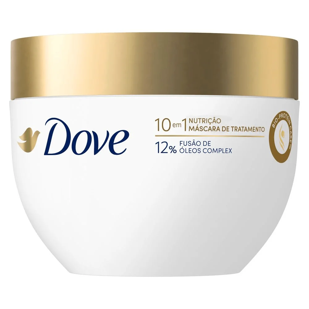 Máscara de Tratamento Dove Nutrição + Fusão de Óleos 10 em 1 270g