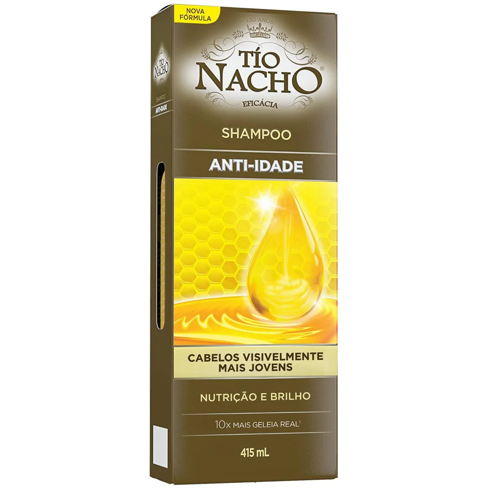 Shampoo Tío Nacho Anti-Idade 415ml