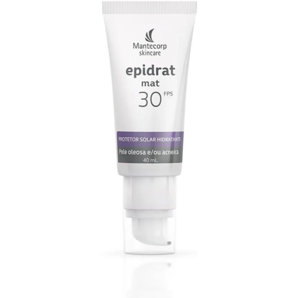 Protetor Solar Facial Epidrat Mat FPS30 Acabamento Matte 40ml