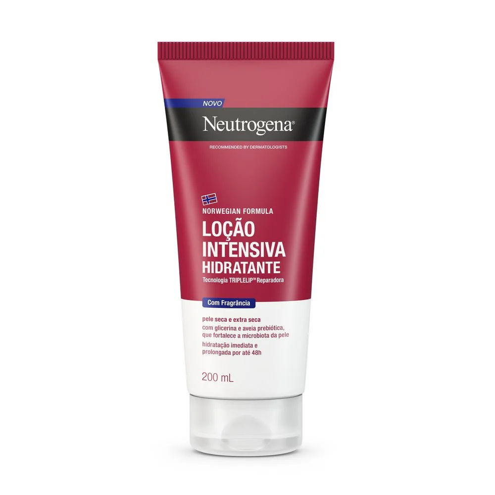 Loção Corporal Neutrogena Norwegian Hidratante Intensiva com Fragrância 200ml