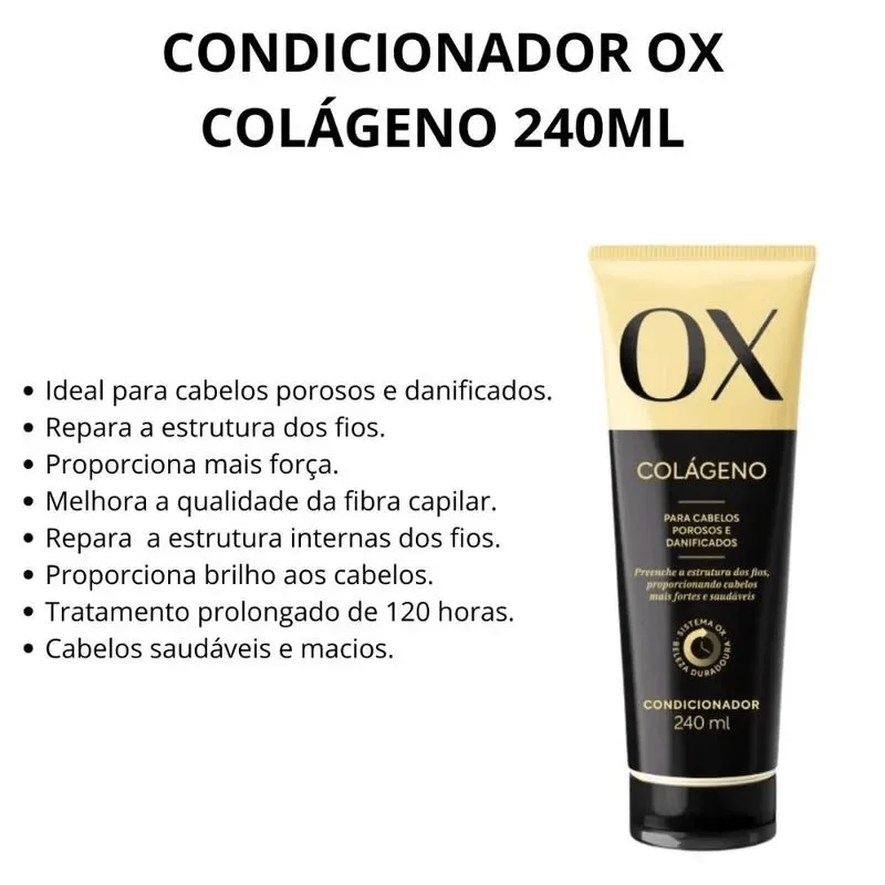Condicionador OX Colágeno 240ml