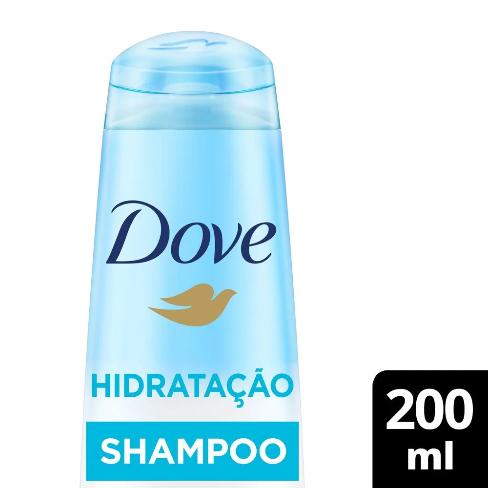 Shampoo Dove Hidratação + Vitamina A & E 200ml
