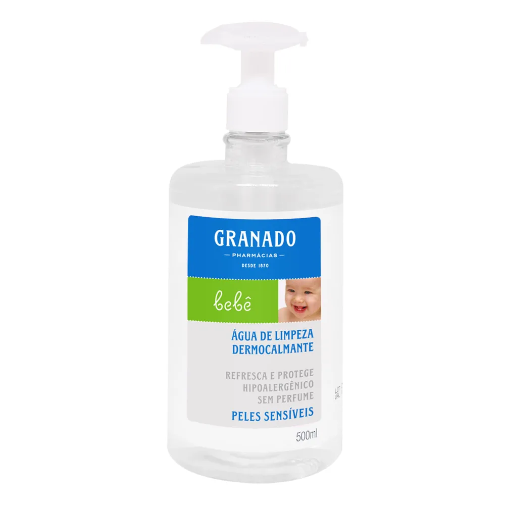 Água de Limpeza Granado Bebê Dermocalmante Pele Sensível 500ml