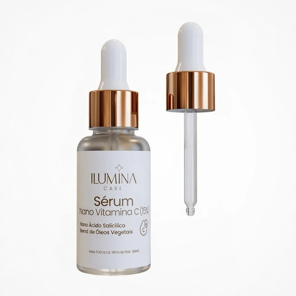 Kit 2 Sérum Vitamina C 15% Clareador Manchas