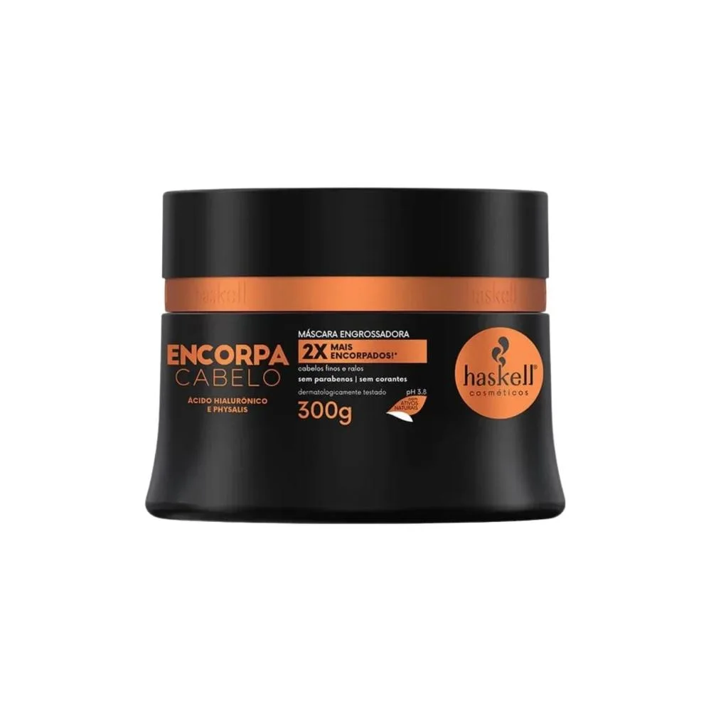 Haskell Encorpa Cabelo - Máscara Volume Tratamento - 300g