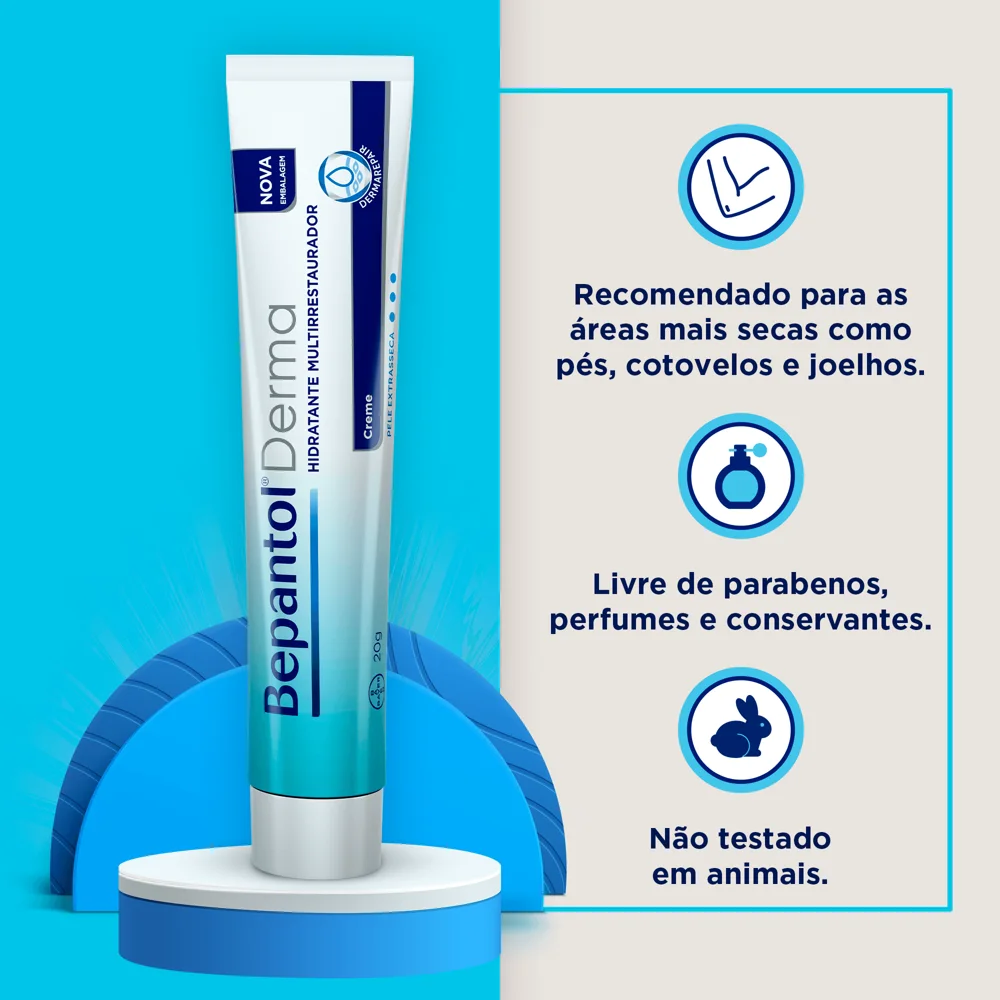 Creme Hidratante Bepantol Derma Multirrestaurador Pele Extrasseca 20g