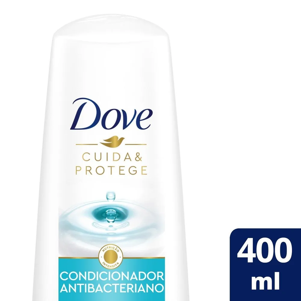 Condicionador Dove Cuida & Protege Antibacteriano 400ml