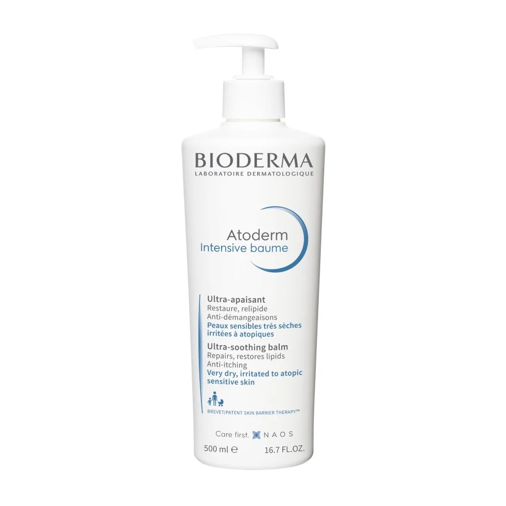Bálsamo Corporal Bioderma Atoderm Intensive Baume Peles Muito Secas e Atópicas 500ml