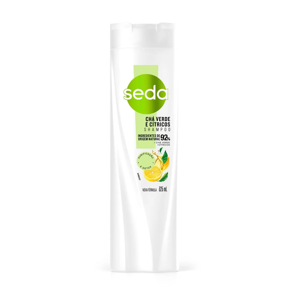 Shampoo Seda Joias da Natureza Chá Verde + Cítricos 325ml