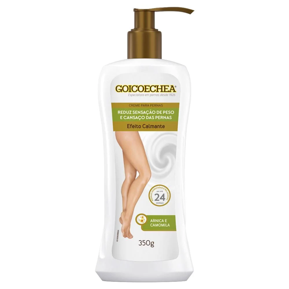 Creme para as Pernas Goicoechea Efeito Calmante Arnica e Camomila 350g