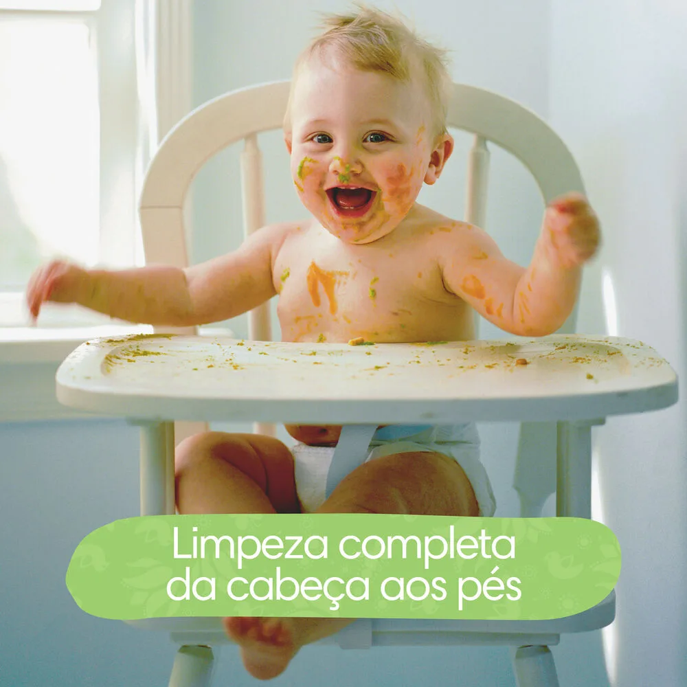 Lenços Umedecidos Pampers Aroma de Aloe Vera 48 Unidades