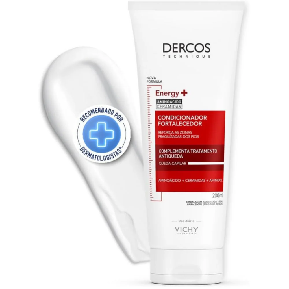 Condicionador Vichy Dercos Energy+ Fortalecedor 200ml