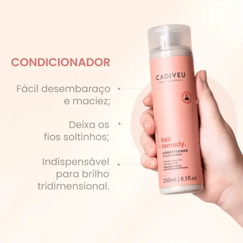 Condicionador Cadiveu Professional Hair Remedy 250ml