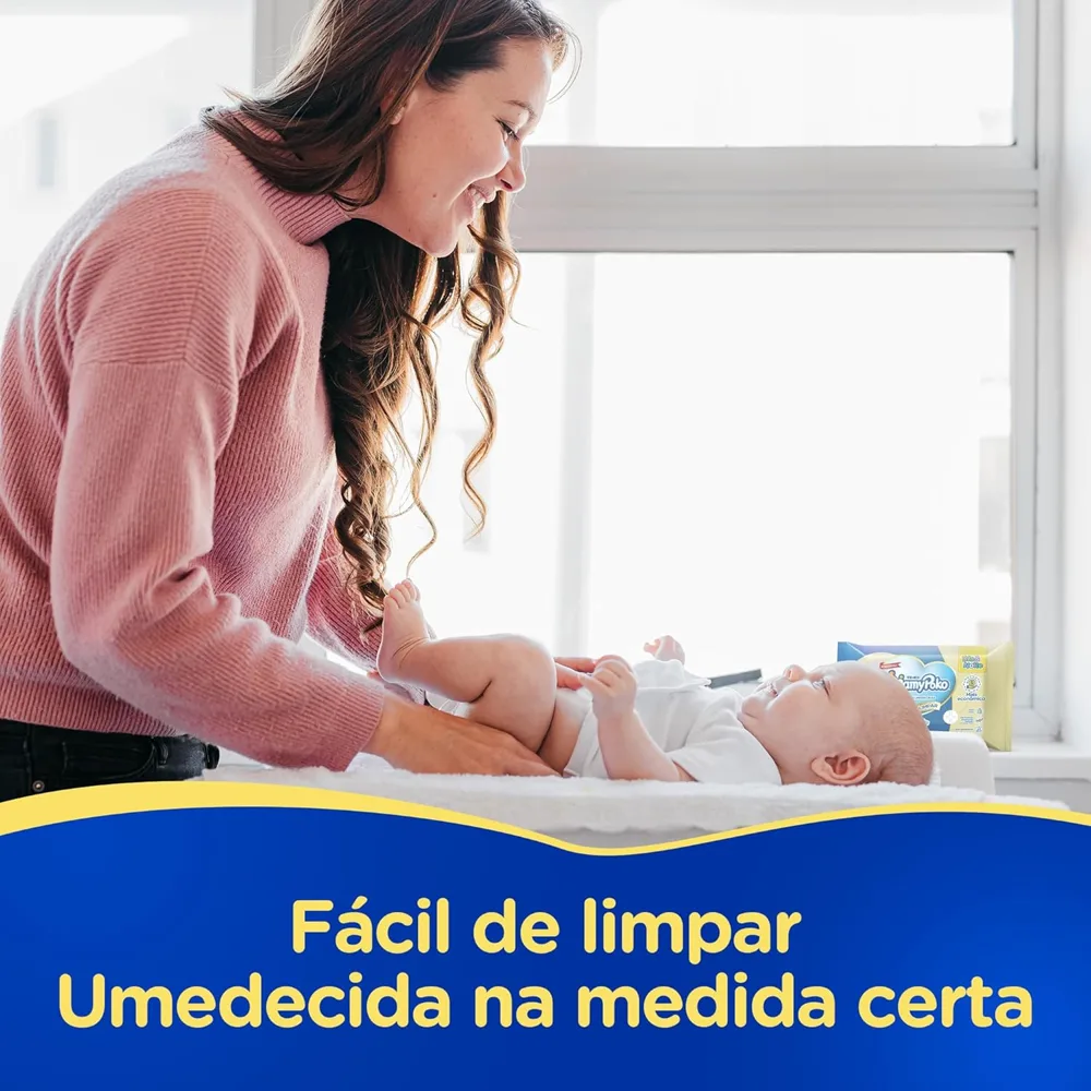 Toalhas Umedecidas MamyPoko Dia & Noite 200 Unidades Leve mais por Menos