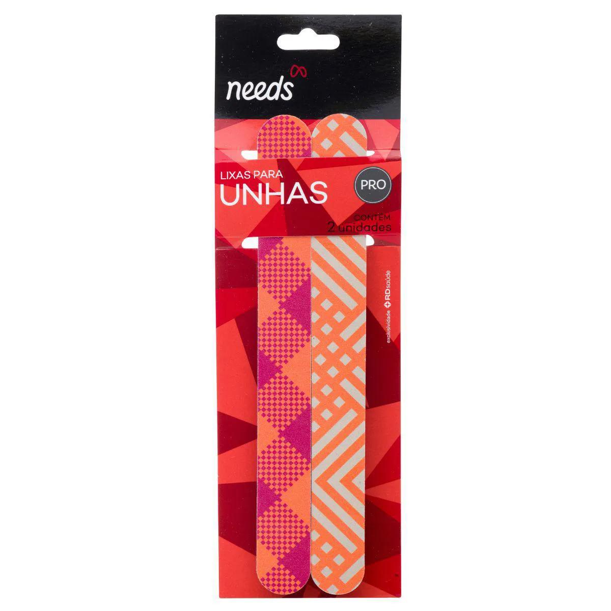 Needs Lixa de Unha Pro 2 Unidades