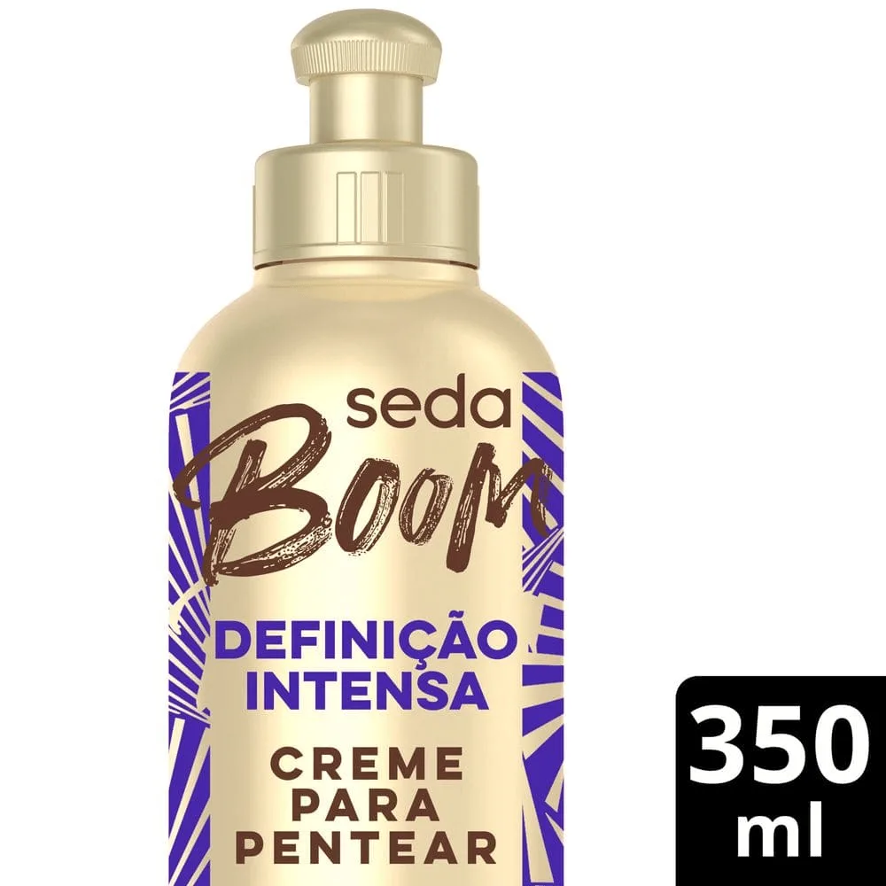 Creme de Pentear Seda Boom Eternamente Cachos Definição Intensa 350ml