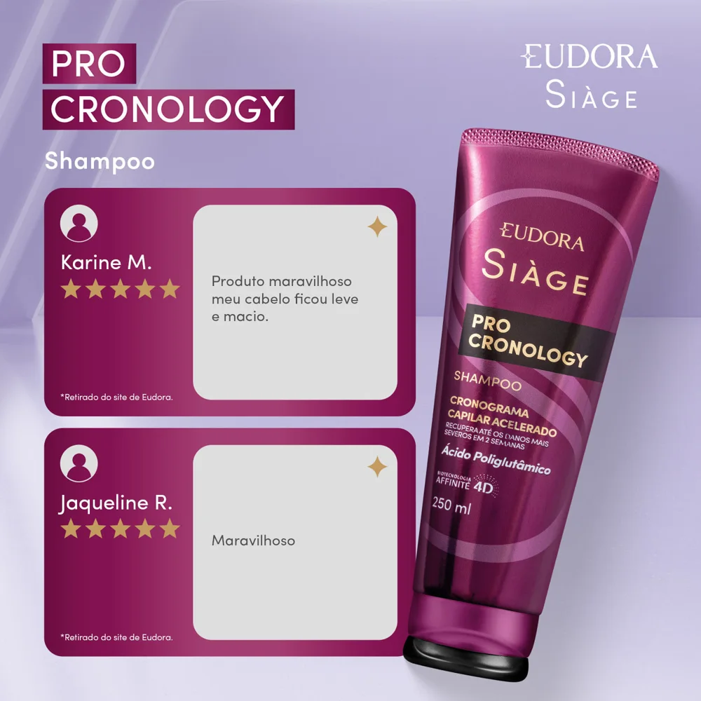 Shampoo Eudora Siàge Pro Cronology 250ml