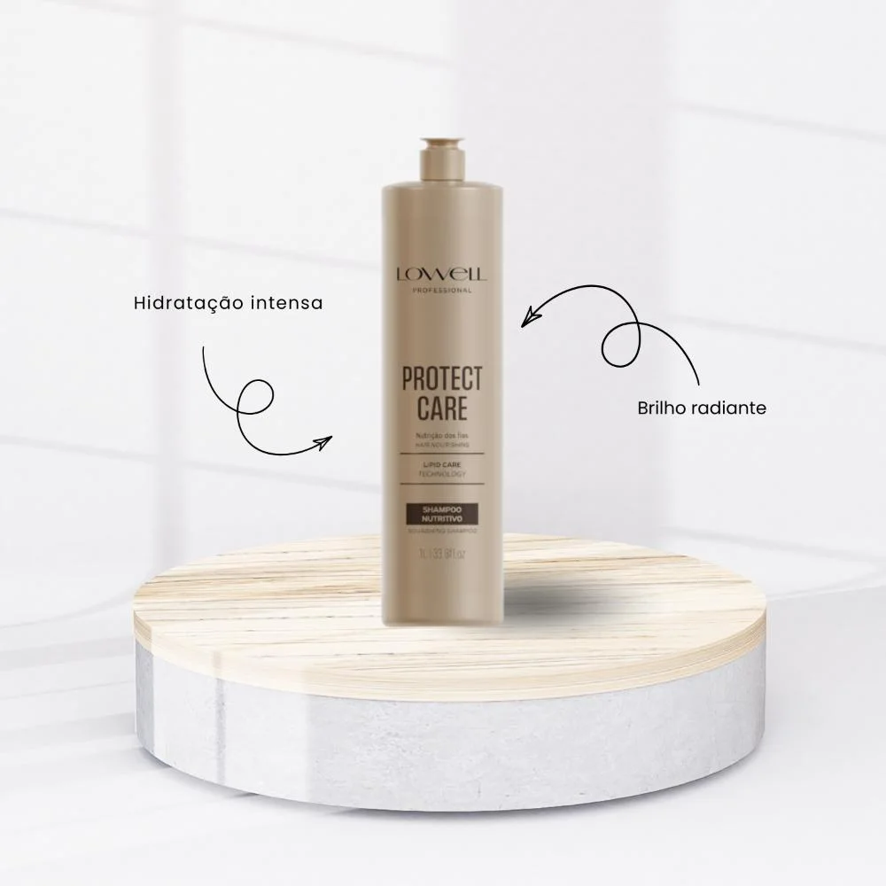 Lowell - Protect Care Nutrição dos Fios Shampoo - 1L