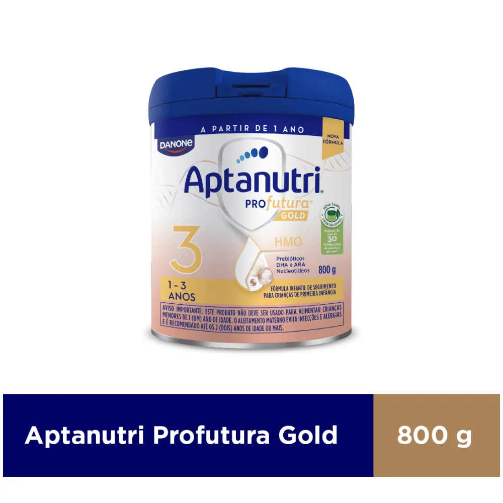Fórmula Infantil Aptanutri Profutura Gold 3 1 A 3 Anos 800g