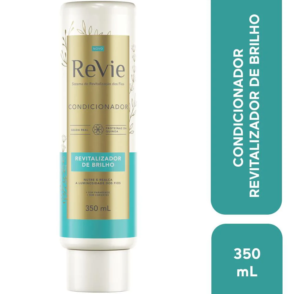 Condicionador Revitalizador De Brilho Revie 350ml