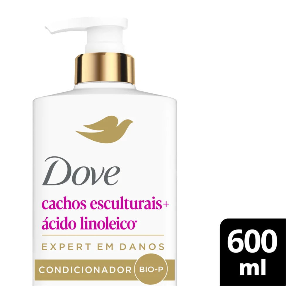 Condicionador Dove Cachos Esculturais + Ácido Linoleico 600ml
