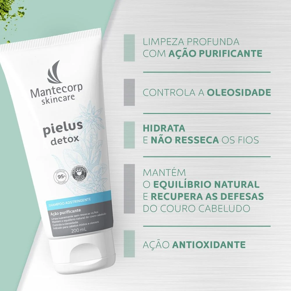 Shampoo Pielus Detox Adstringente 200ml