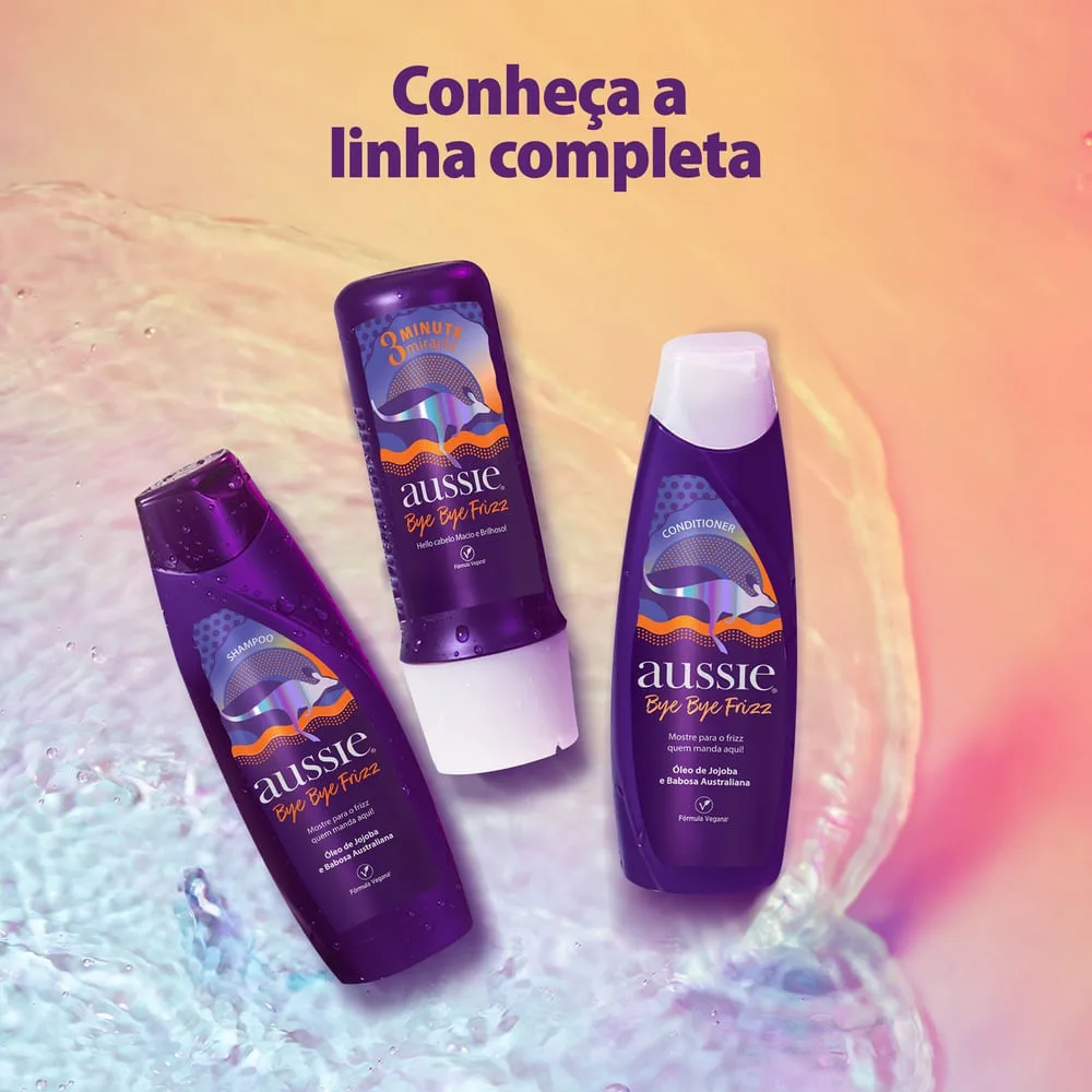 Condicionador Aussie Bye Bye Frizz 180ml