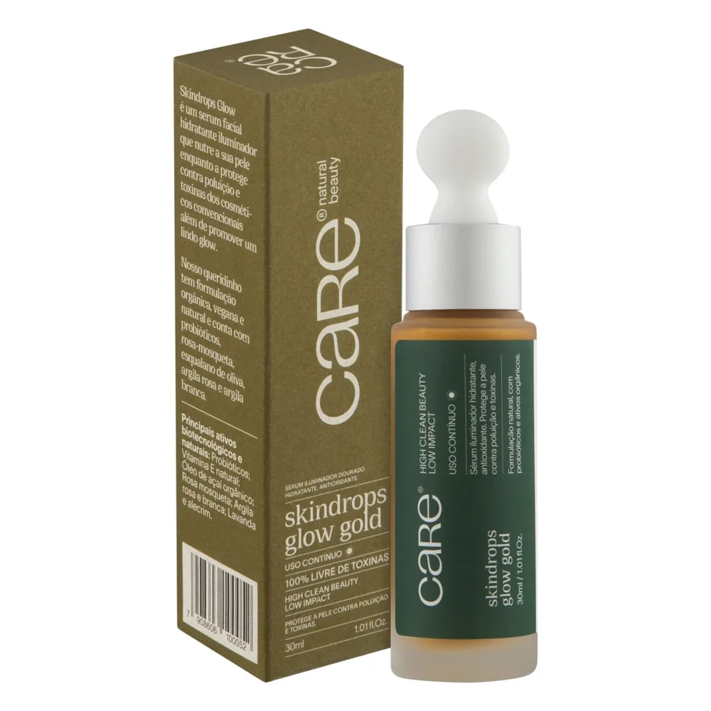 Sérum Iluminador Care Skindrops Glow Gold 30ml