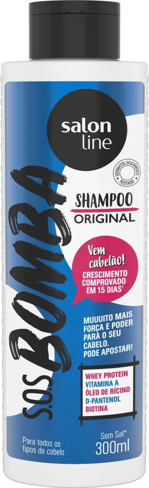 Shampoo Salon Line SOS Bomba Original 300ml