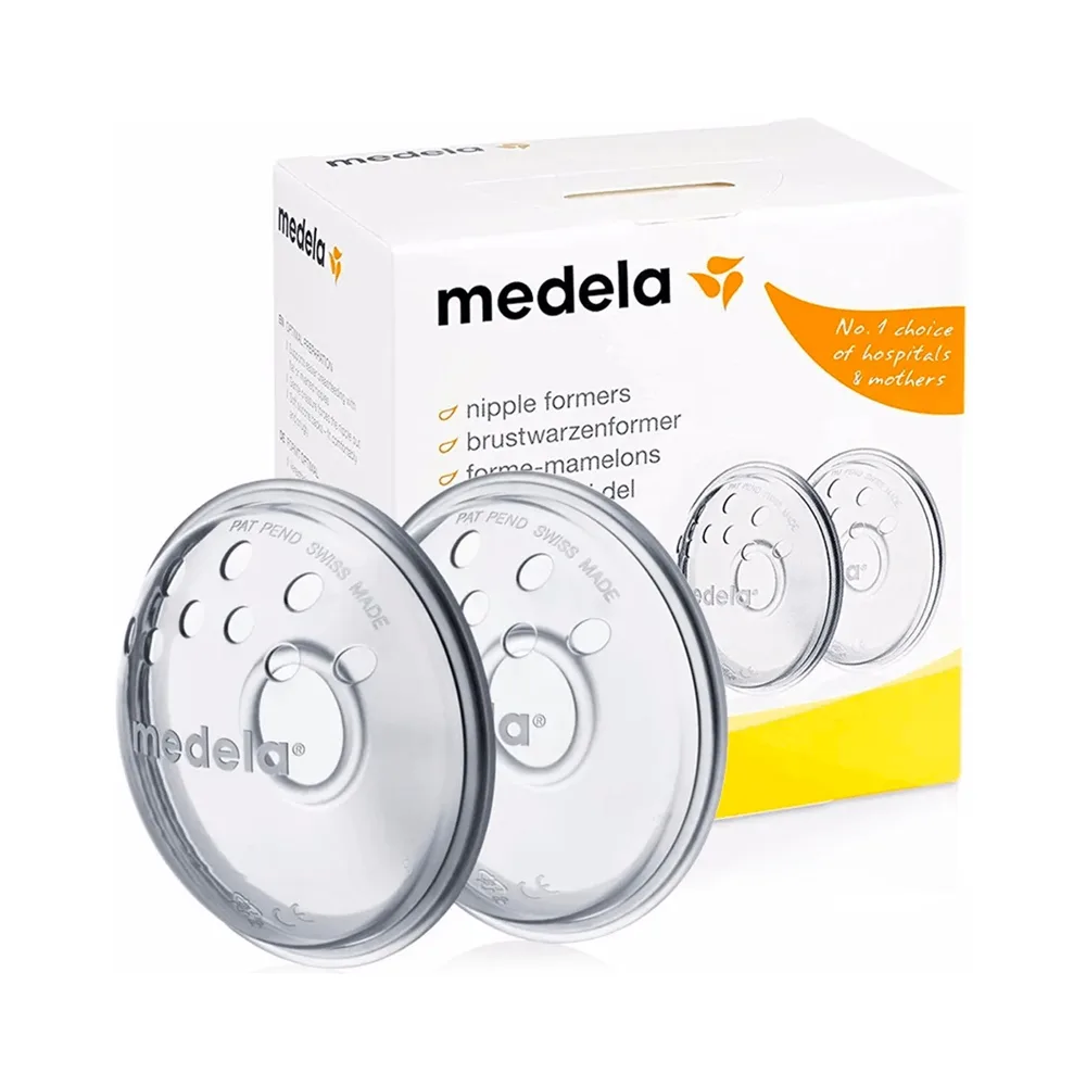 Formador de Mamilo Medela para Mamilos Invertidos e Planos Silicone 2 Unidades