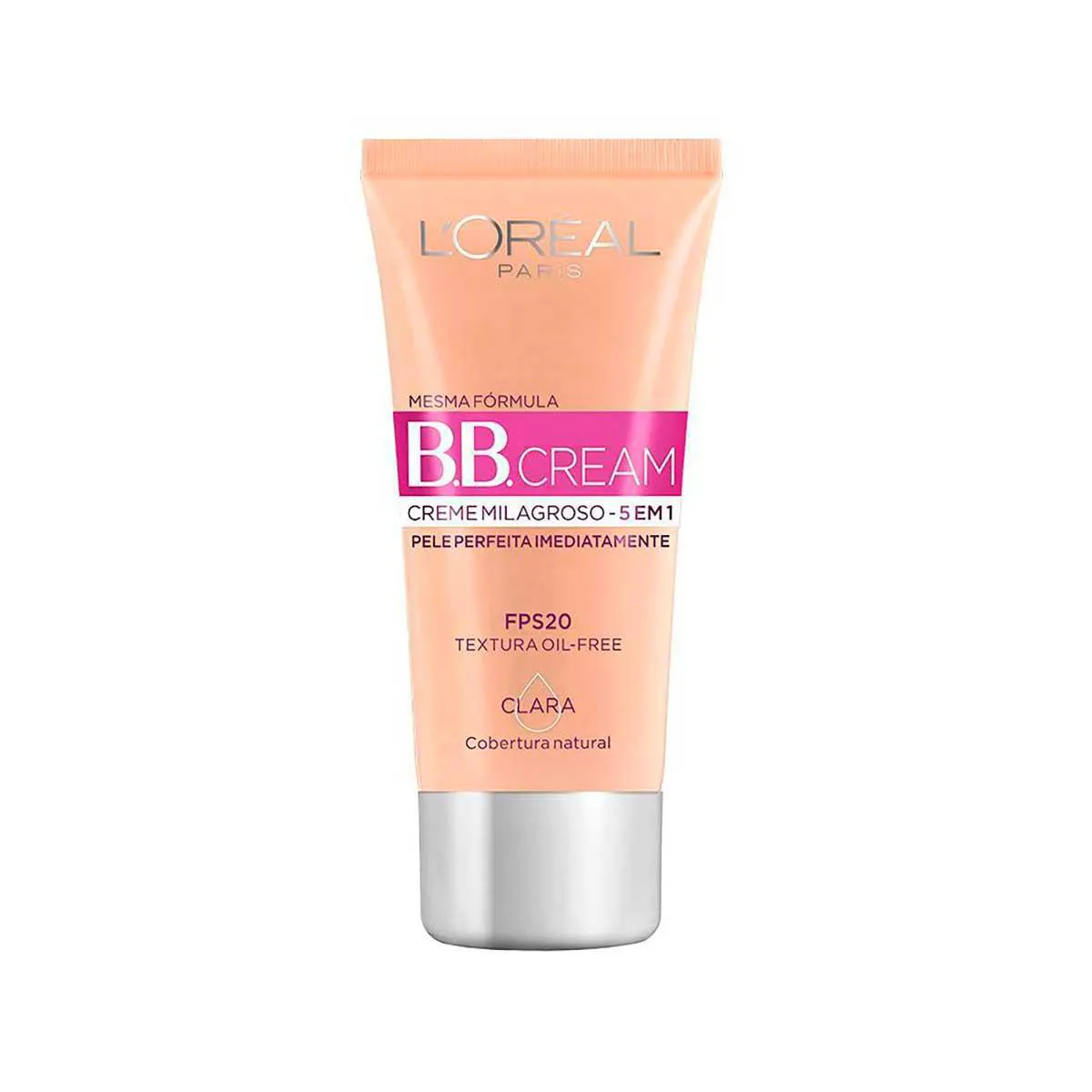 L'Oréal BB Cream Dermo Expertise 5 em 1 FPS 20 Clara 30ml