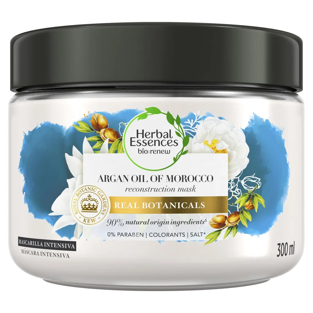 Máscara Para Tratamento Capilar Herbal Essences Óleo De Argan 300ml