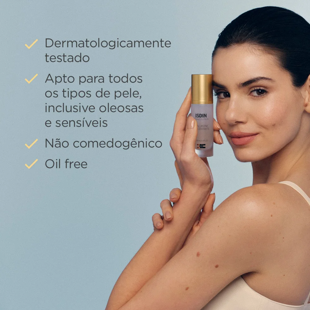 Sérum ISDIN ISDINceutics Hyaluronic Concentrate Anti Idade 30ml