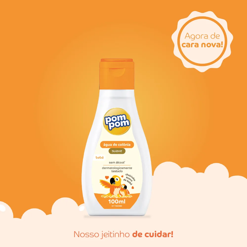 Água de Colônia Pom Pom 100ml
