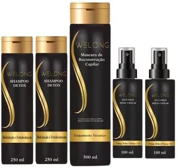 Welong Hair - Kit Progressiva Completo (sem Formol)