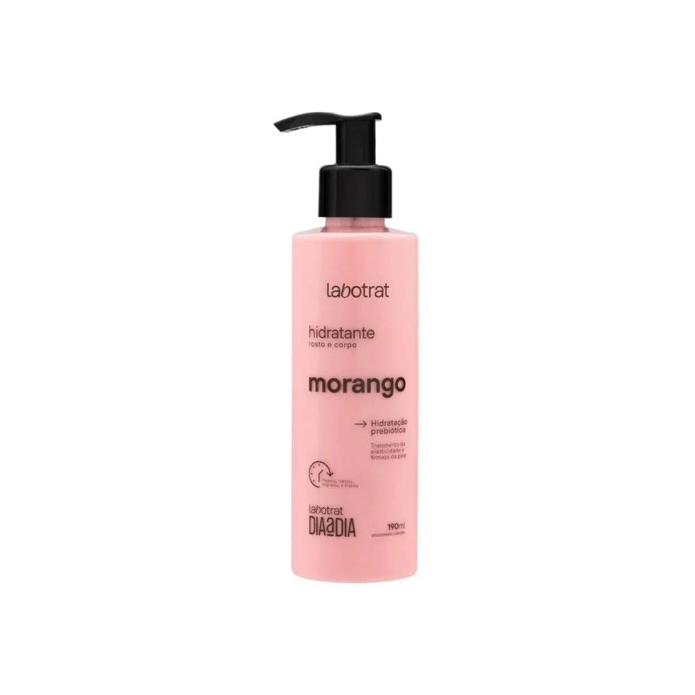 Creme Hidratante Labotrat Dia a Dia Fragrância Morango 190ml