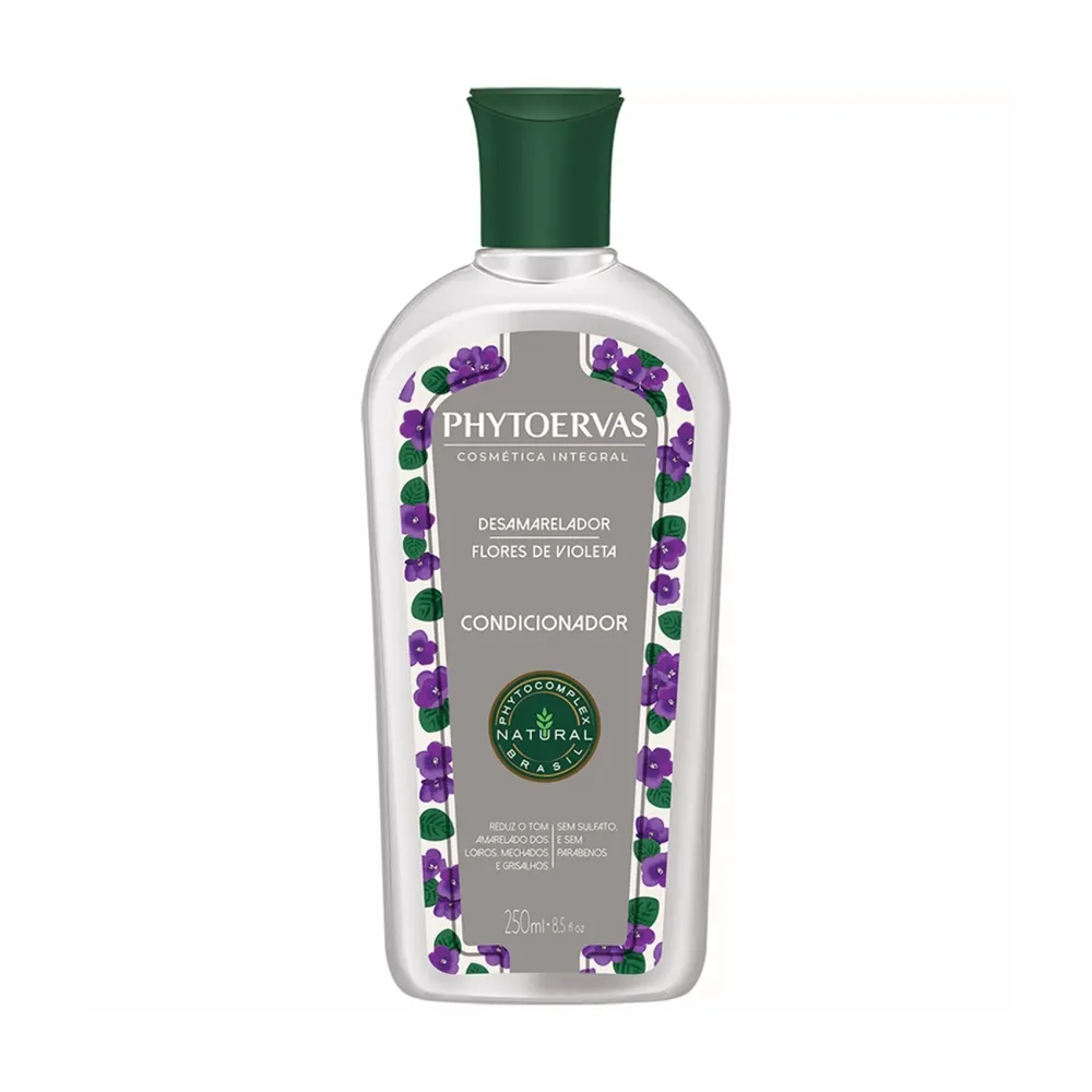 Condicionador Phytoervas Flores de Violeta Desamarelador 250ml