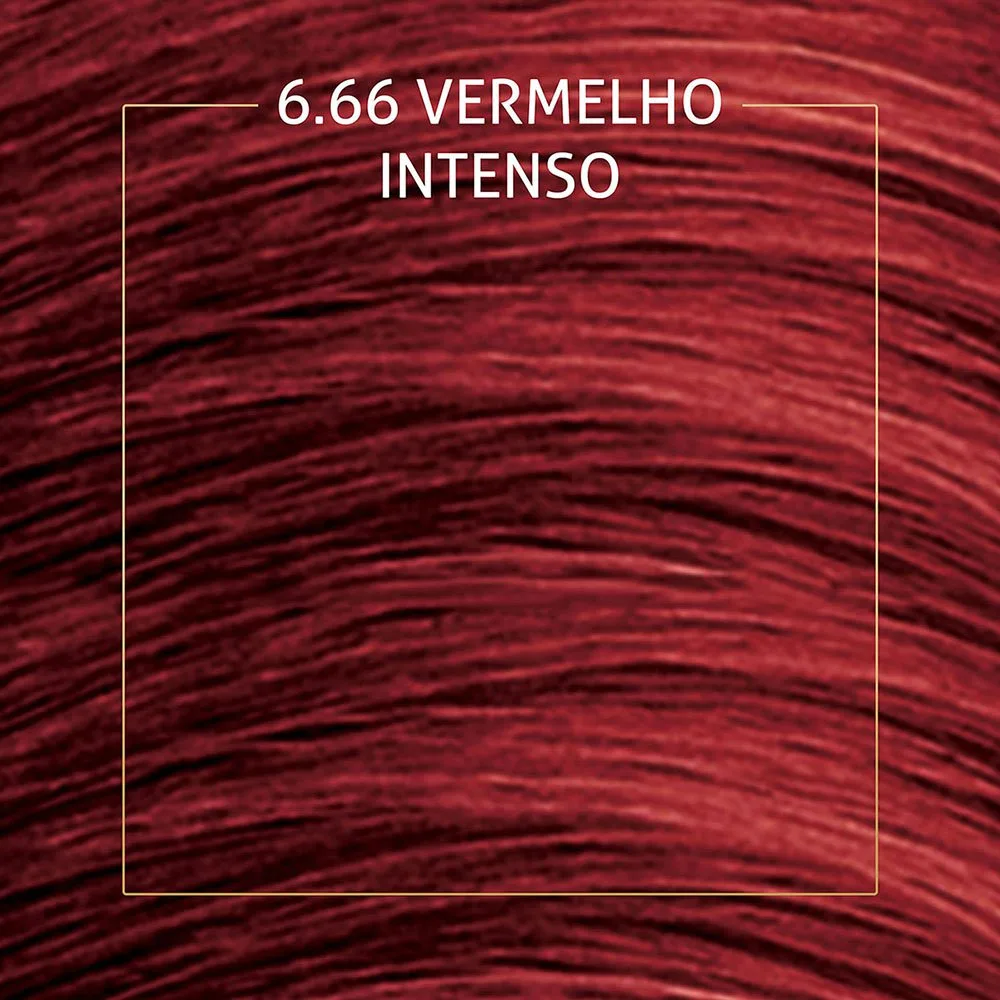 Tintura de Cabelo Biocolor Vermelho Intenso de Arrasar 6.66